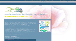 Desktop Screenshot of alezeia.org